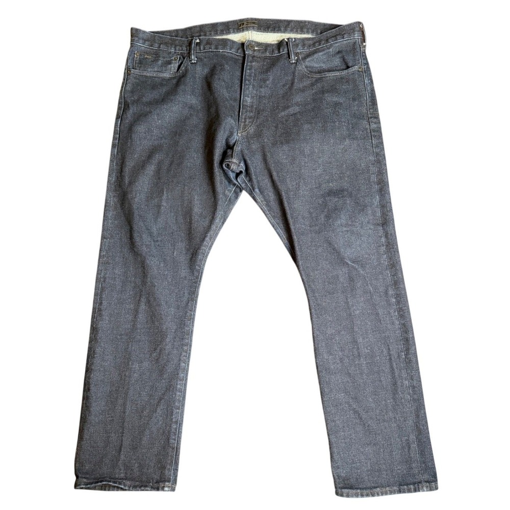 Polo Ralph Lauren Mens Dark Indigo Straight‎ Leg Stretch Jeans 44x29
